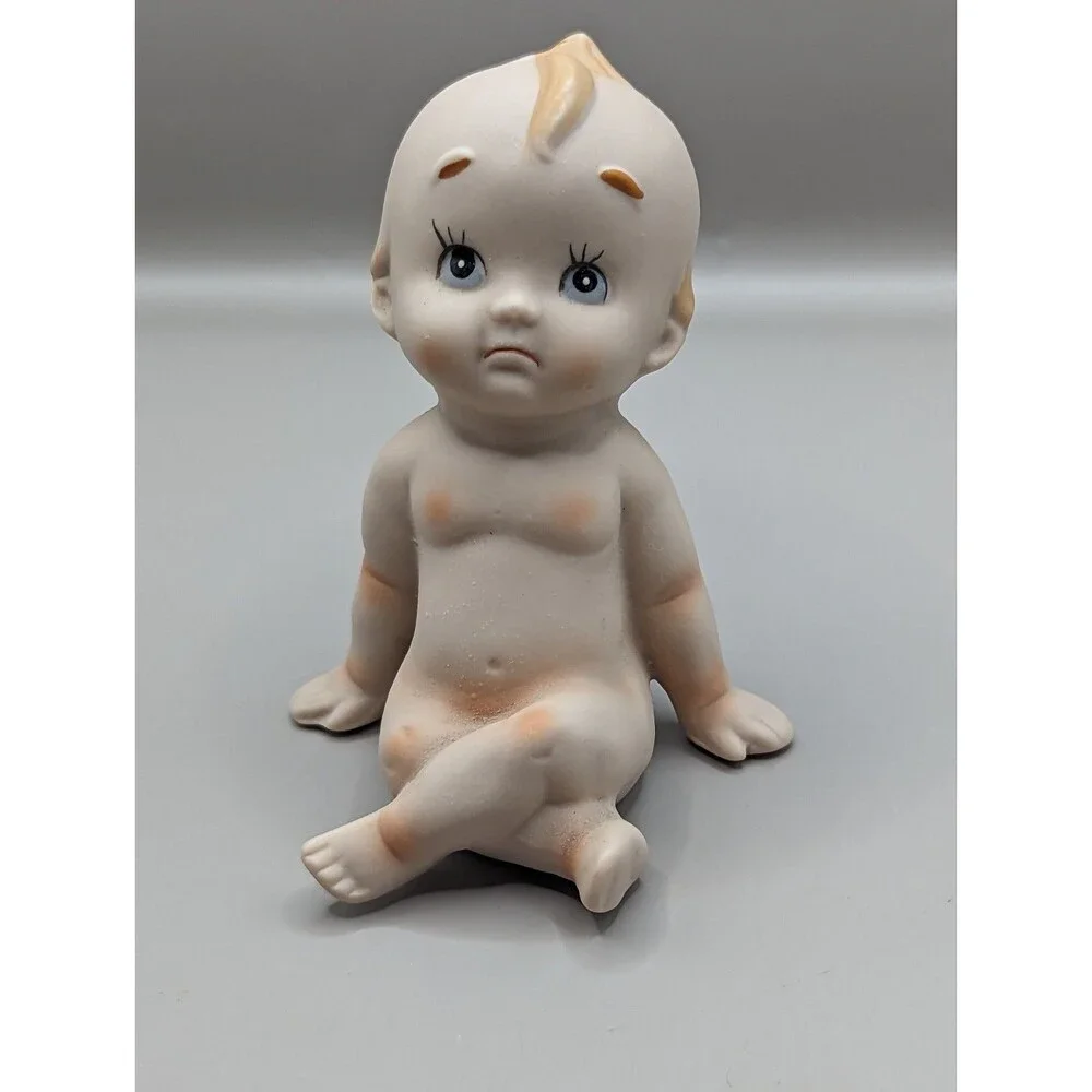 Vintage Kewpie Doll Bisque Figurine